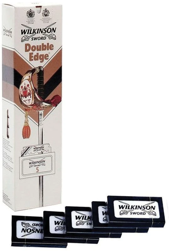 Wilkinson Sword Double Edge Safety Razor Blades Pillar Pack (20 X 5) 1 Wilkinson Sword Double Edge Safety Razor Blades Pillar Pack (20 X 5)