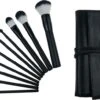 Deluxe Professional Cosmetic Brush Roll