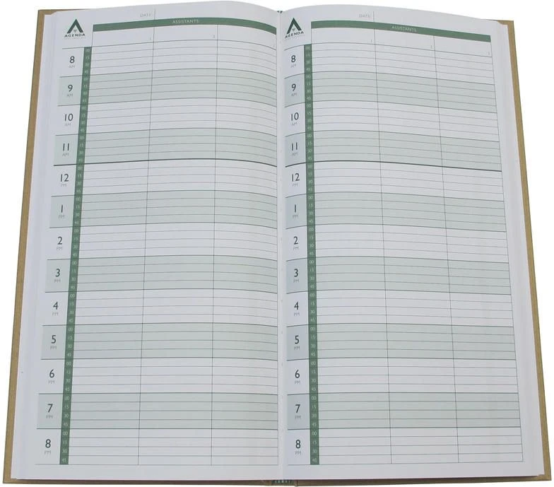 Eco Appointment Book, 3 Column 2 Eco Appointment Book, 3 Column - Image 2