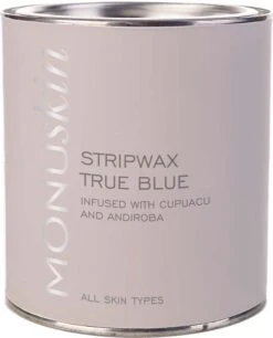 Monu Strip Wax True Blue, Cupuacu & Andiroba 800g
