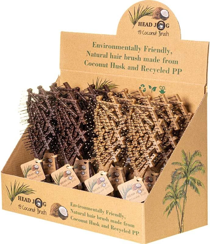 Head Jog Coconut Brush Display 1 Head Jog Coconut Brush Display