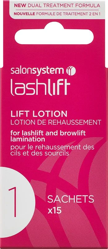 Salon System Lashlift & Browlift Lift Lotion Sachet (15) 1 Salon System Lashlift & Browlift Lift Lotion Sachet (15)