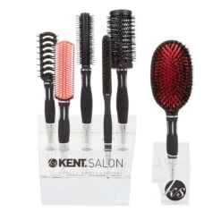 Kent Salon Acrylic Brush Stand 5 Piece