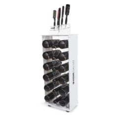 Kent Salon Acrylic Brush Stand 18 Piece