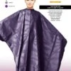 Head Gear Geneva Deluxe Cape, Purple