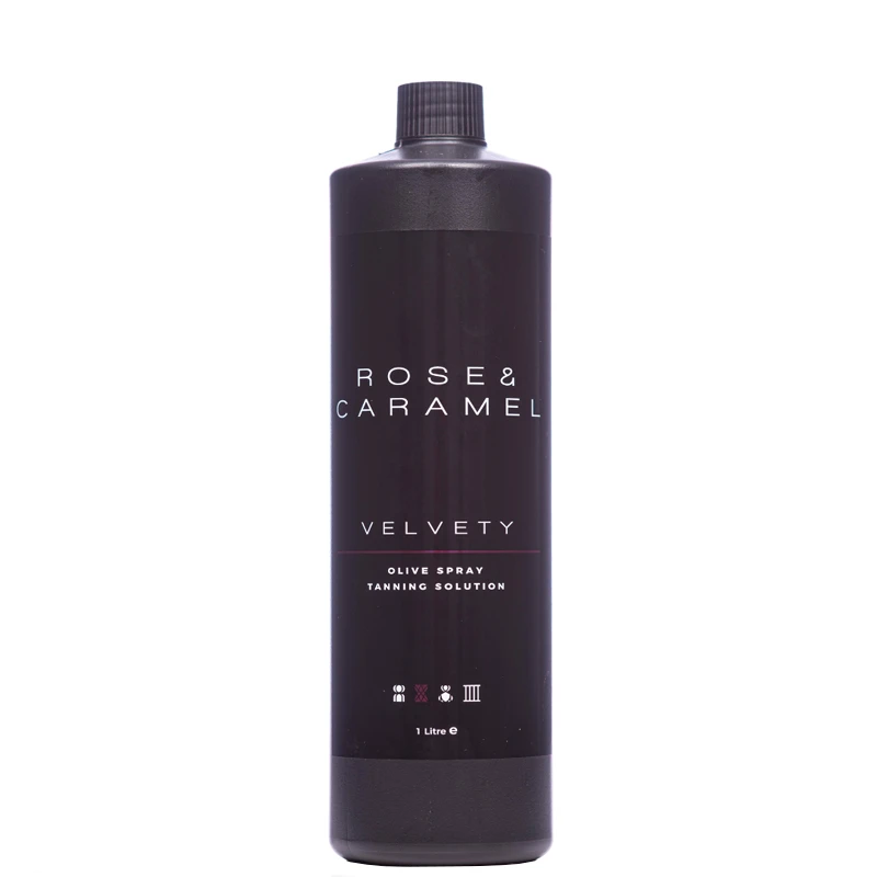 Rose And Caramel Velvety Light-Medium Spray Tanning Solution 1 Litre 1 Rose And Caramel Velvety Light-Medium Spray Tanning Solution 1 Litre