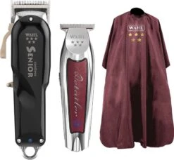 Wahl Cordless Clipper & Trimmer Kit With Free Cape