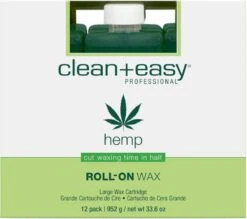 Clean+Easy Hemp Wax Refills, Large (12)