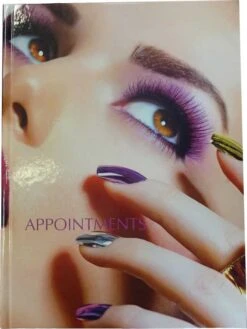 Nail Appointment Book, 6 Column