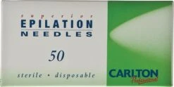 Carlton Professional Electrolysis Needles K Shank, K4 (50)