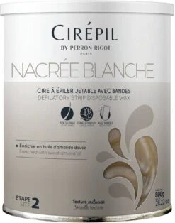 Cirépil By Perron Rigot Nacrée Blanche Strip Wax 800g