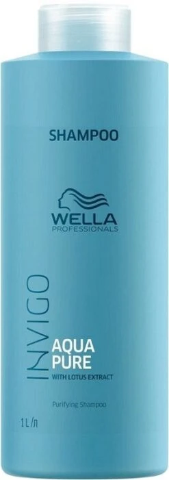 Wella Professionals INVIGO Aqua Pure Shampoo 1 Litre