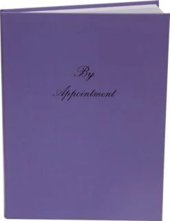 Appointment Book 6 Column, Pastel Lilac