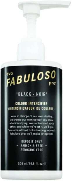 Evo Fabuloso Pro Colour Intensifier, Black 500ml