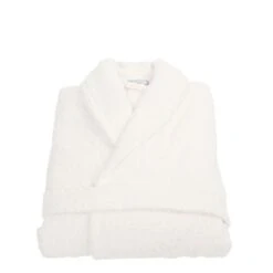 BC Softwear Healthy Bath Robe, White Small