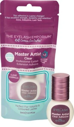 The Eyelash Emporium Master Artist Lash Adhesive, Clear 5ml