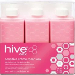 Hive Sensitive Crème Roller Wax Cartridges 80g (6)