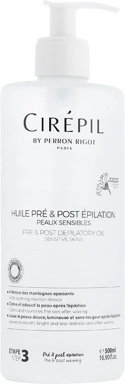 Cirépil By Perron Rigot Sensitive Pre & Post Oil 500ml 1 Cirépil By Perron Rigot Sensitive Pre & Post Oil 500ml