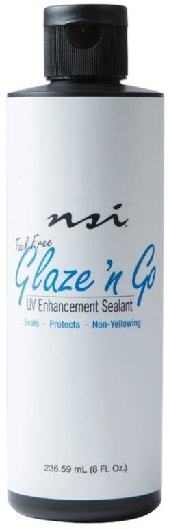 NSI UV Glaze N' Go Tack Free Gel Sealant 236.6ml