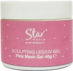 Star Nails Sculpting Gel LED/UV, Pink 40g